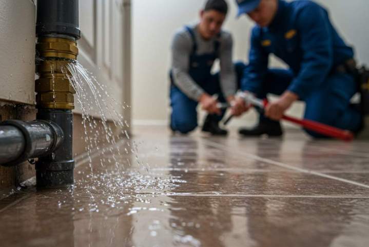 Dépannage et remise en état d'installations de plomberie générale